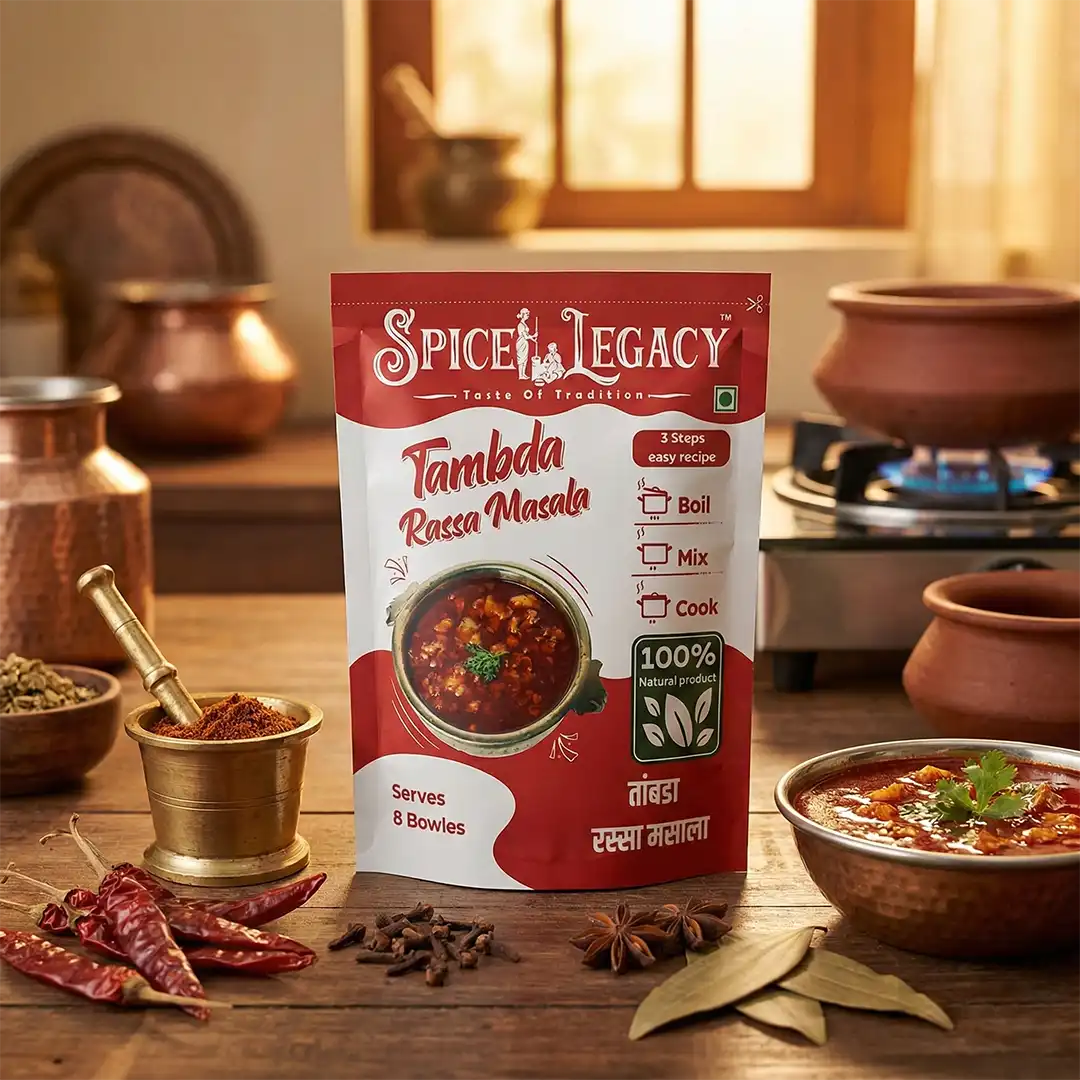 SpiceLegacy - Tambda Rassa Masala Mix Cover SpiceLegacy - Tambda Rassa Masala Mix Cover